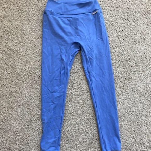 Gymshark Pants - Whitney x Gym Shark Beautiful Blue Legging medium